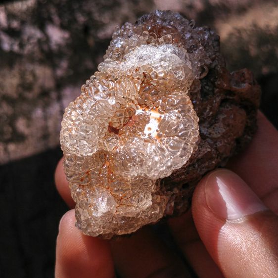 เพชรน้ำค้าง(Hyalite Opal) หายากน่าสะสม