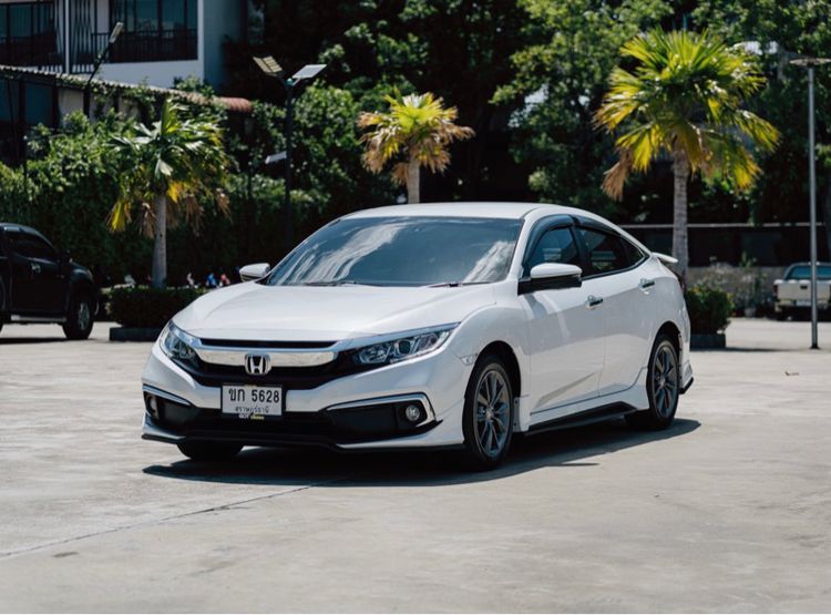 Honda Civic 2019 1.8 EL i-VTEC Sedan เบนซิน เกียร์อัตโนมัติ ขาว รูปที่ 1