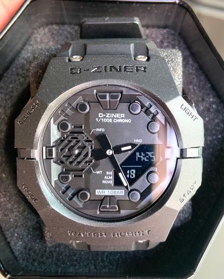นาฬิกาaa D-Ziner สไตล์ G-Shock GAB001 ของใหม่ มือ1 อุปกรณ์ครบ พร้อมกล่อง  รูปที่ 8