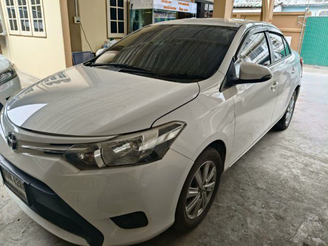Toyota Vios 2017 1.5 E Sedan เบนซิน เกียร์อัตโนมัติ ขาว รูปที่ 1
