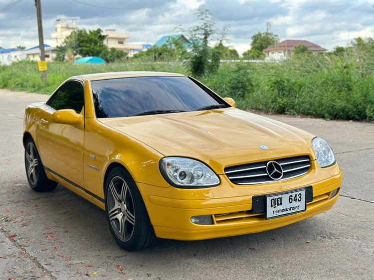 รถ Mercedes-Benz SLK-Class SLK230 Kompressor สี เหลือง
