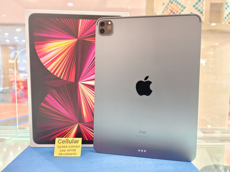 Apple 256 GB (ติดจอง)iPad Pro 11 Gen3 M1 256GB WiFi สภาพสวยมาก เครื่องไทย ครบกล่อง