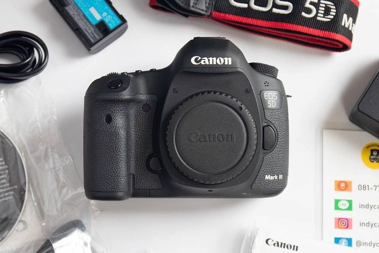 กล้อง DSLR ไม่กันน้ำ Canon EOS 5D Miii เครื่องศูนย์ สภาพสวย