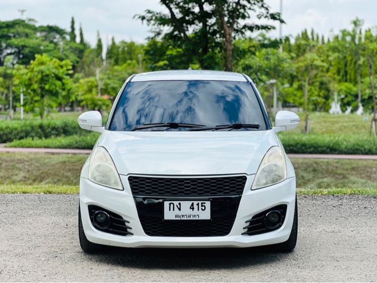 Suzuki Swift 2012 1.25 GLX Sedan เบนซิน ไม่ติดแก๊ส เกียร์อัตโนมัติ ขาว