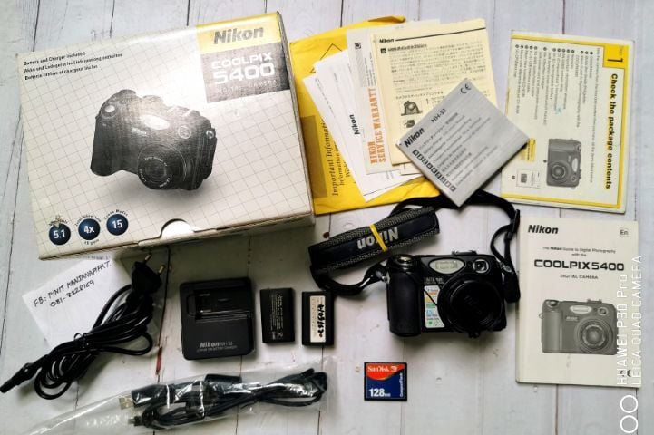 กล้องคอมแพค ไม่กันน้ำ ขายกล้อง Nikon coolpix 5400