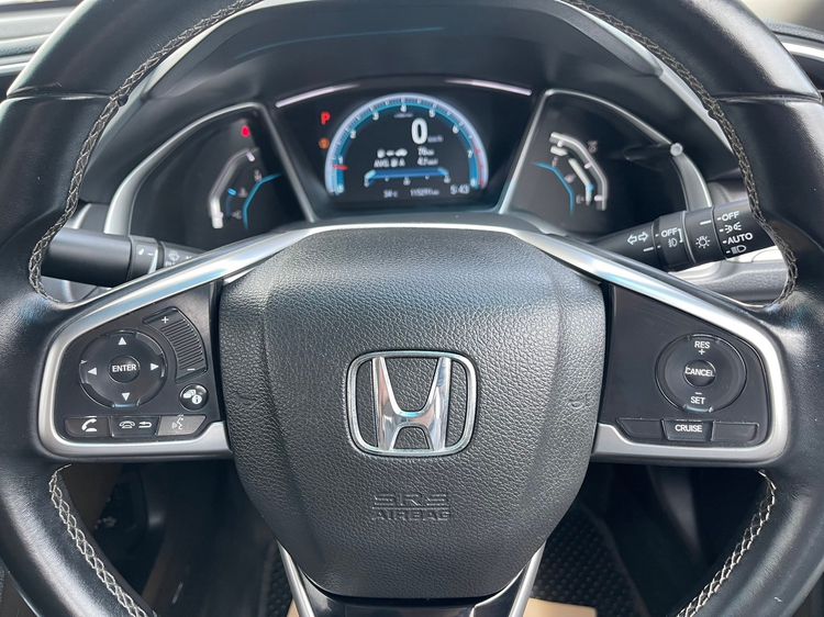 Honda Civic 2017 1.8 EL i-VTEC Sedan เบนซิน ไม่ติดแก๊ส เกียร์อัตโนมัติ ขาว รูปที่ 3