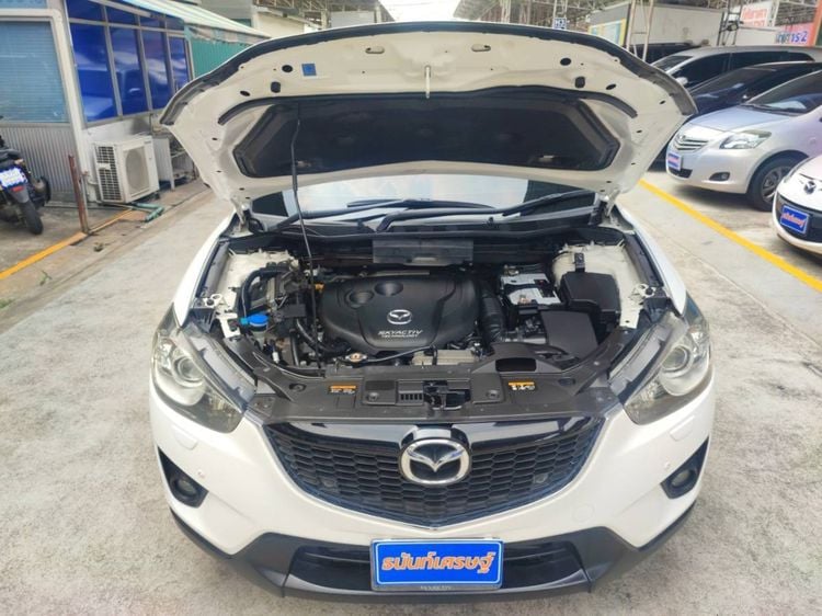Mazda CX-5 2015 2.2 XDL 4WD Sedan ดีเซล ไม่ติดแก๊ส เกียร์อัตโนมัติ ขาว รูปที่ 3