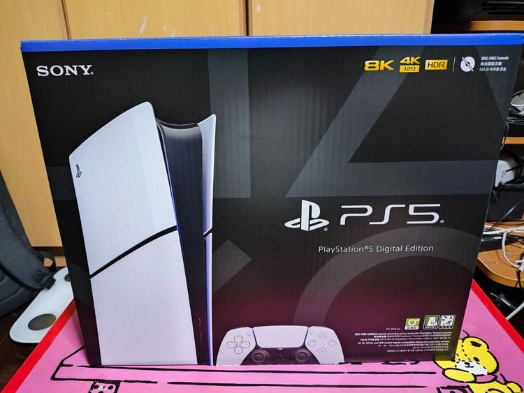 Sony เครื่องเกมส์โซนี่ เพลย์สเตชั่น เชื่อมต่อไร้สายได้ PS5 PlayStation 5 Slim Digital Edition รุ่น CFI-2018 B01