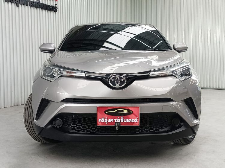 Toyota C-HR 2018 1.8 Entry Utility-car เบนซิน ไม่ติดแก๊ส เกียร์อัตโนมัติ เทา รูปที่ 2