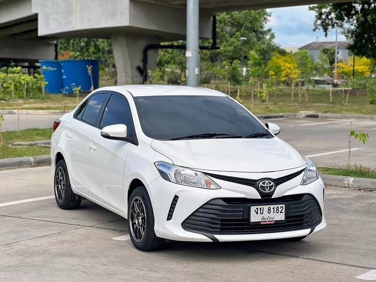 Toyota Vios 2019 1.5 J Sedan เบนซิน ไม่ติดแก๊ส เกียร์อัตโนมัติ ขาว รูปที่ 1