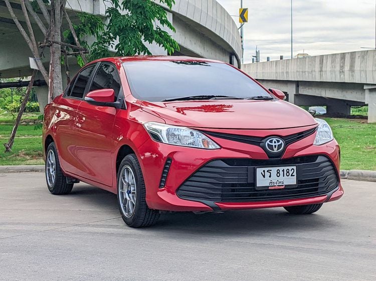 Toyota Vios 2020 1.5 J Sedan เบนซิน ไม่ติดแก๊ส เกียร์อัตโนมัติ แดง รูปที่ 1