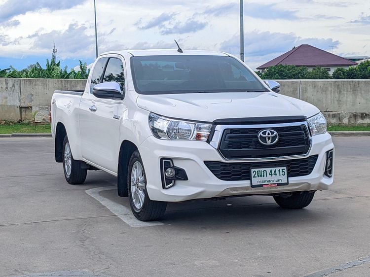 Toyota Hilux Revo 2019 2.4 Z Edition E Pickup ดีเซล ไม่ติดแก๊ส เกียร์ธรรมดา ขาว