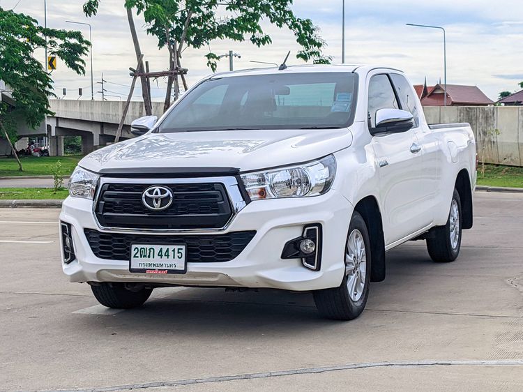 Toyota Hilux Revo 2019 2.4 Z Edition E Pickup ดีเซล ไม่ติดแก๊ส เกียร์ธรรมดา ขาว รูปที่ 3