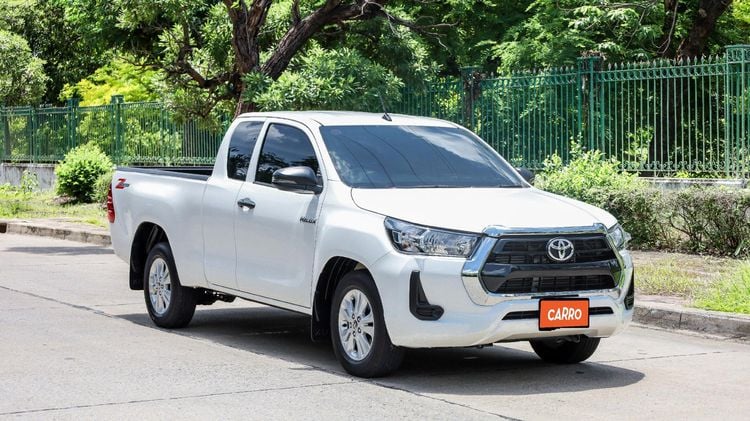 Toyota Hilux Revo 2022 2.4 Z Edition Entry Pickup ดีเซล ไม่ติดแก๊ส เกียร์ธรรมดา ขาว รูปที่ 1