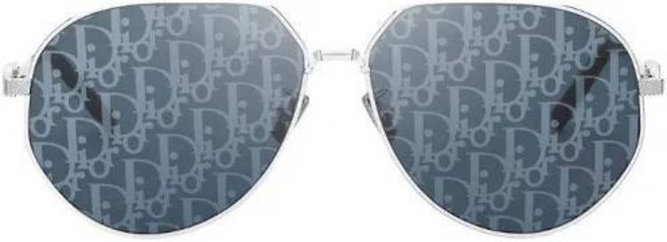 อื่นๆ แว่นตากันแดด แว่น Dior Cd Link A1u In Blue Dior Oblique Pilot Sunglasses