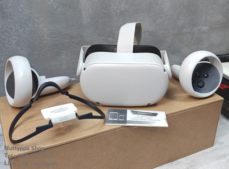 อื่นๆ 📌 Meta Quest2 VR ตัวท็อป 256G 4K 120Hz VR ระบบสแตนอโลน จอดูหนังชัดมากก ลำโพงอย่างแจ่มม สภาพงาม ยกกล่อง