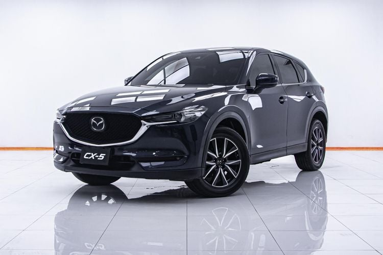 Mazda CX-5 2018 2.0 SP Utility-car เบนซิน ไม่ติดแก๊ส เกียร์อัตโนมัติ น้ำเงิน รูปที่ 4