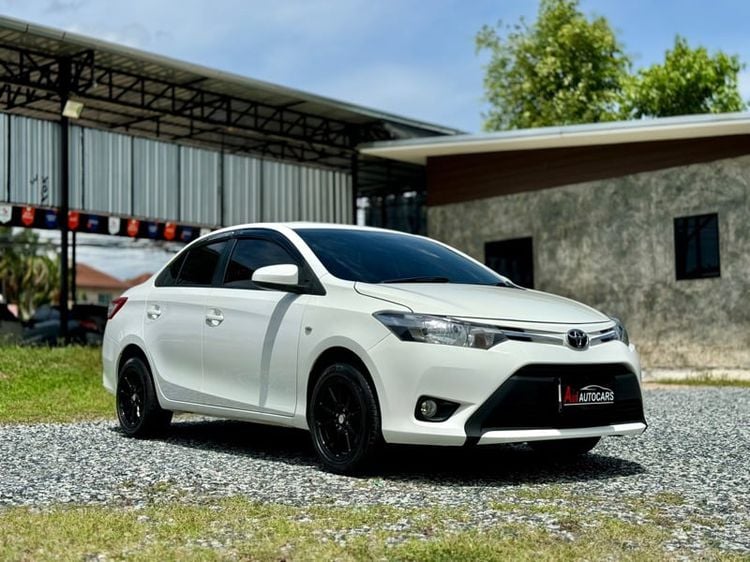 Toyota Vios 2014 1.5 J Sedan เบนซิน ไม่ติดแก๊ส เกียร์อัตโนมัติ ขาว