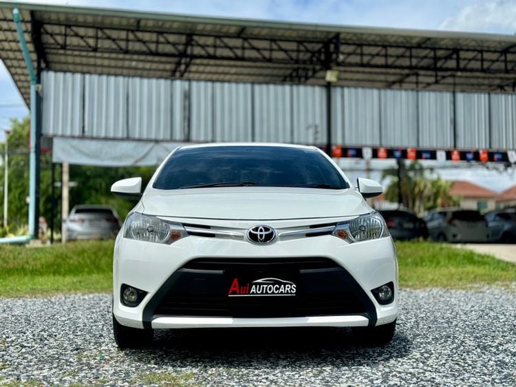 Toyota Vios 2014 1.5 J Sedan เบนซิน ไม่ติดแก๊ส เกียร์อัตโนมัติ ขาว รูปที่ 2