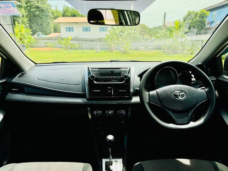 Toyota Vios 2014 1.5 J Sedan เบนซิน ไม่ติดแก๊ส เกียร์อัตโนมัติ ขาว รูปที่ 4