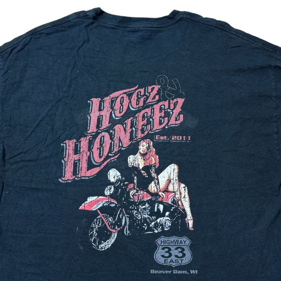 เสื้อยืด​ Hogz Honeez Highway 33 Size XL​ 