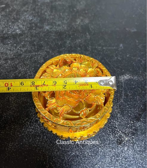 กระถาง กำยาน กะไหล่ทอง สะสมA26 รูปที่ 13