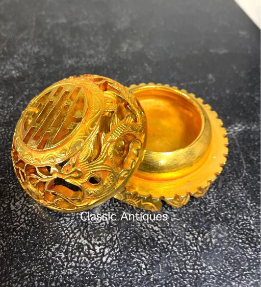 กระถางกำยาน มังกรกะไหล่ทอง สะสมA2 รูปที่ 9