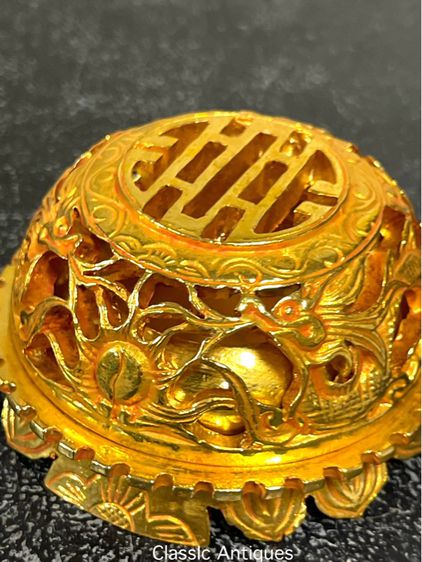 กระถางกำยาน มังกรกะไหล่ทอง สะสมA2 รูปที่ 7