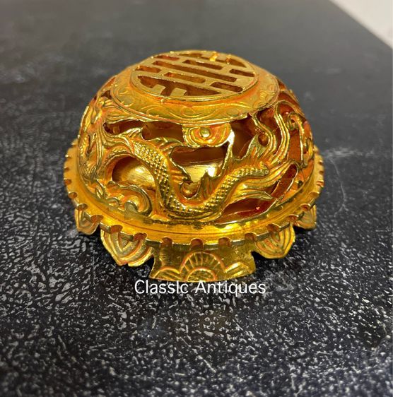 กระถางกำยาน มังกรกะไหล่ทอง สะสมA2 รูปที่ 2