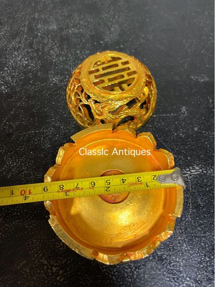 กระถางกำยาน มังกรกะไหล่ทอง สะสมA2 รูปที่ 13