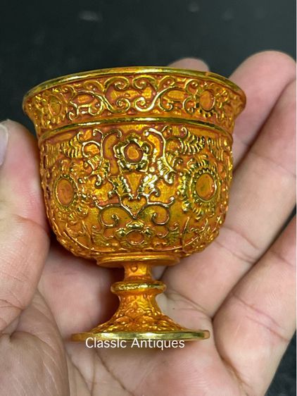 จอก กะไหล่ทอง สะสม รูปที่ 10