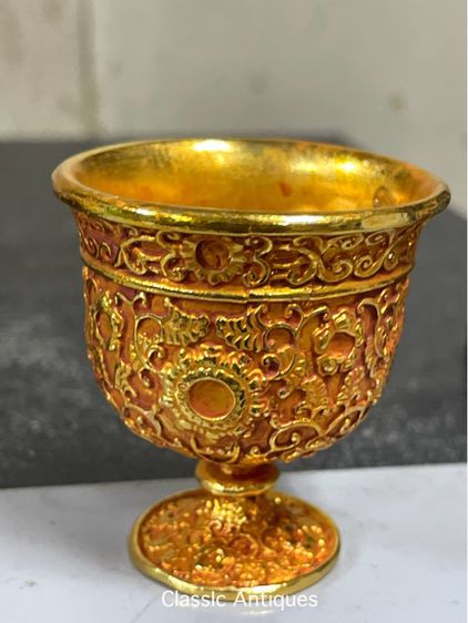 จอก กะไหล่ทอง สะสม รูปที่ 4