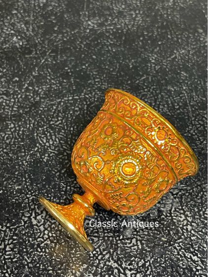 จอก กะไหล่ทอง สะสม รูปที่ 6