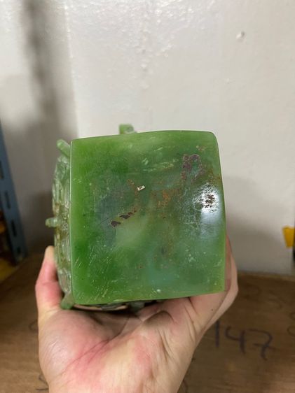 กระถางหินสองหู แกะสลักสะสมB5 รูปที่ 14