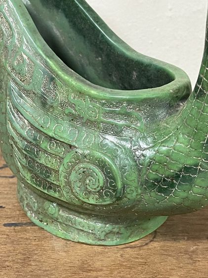 กระถางหิน แกะสลักสะสมB6 รูปที่ 4