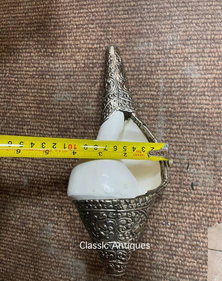 หอยสังข์  เวียนขวาหุ้มกะไหล่เงิน A2 รูปที่ 9