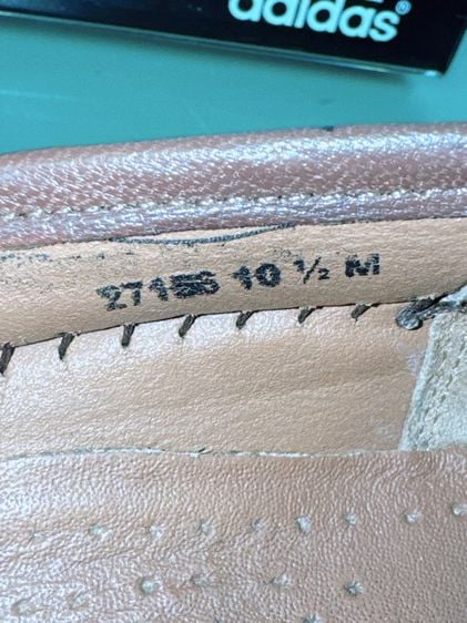 รองเท้าหนังแท้ Bostonian Sz.11us45eu29cm สีน้ำตาล พื้นหนังเย็บสภาพสวย ไม่ขาดซ่อม ใส่ทำงานออกงานหล่อ รูปที่ 13
