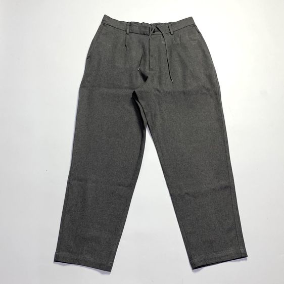 กางเกงขายาวสีเทา แบรนด์ GU เอว 28-30