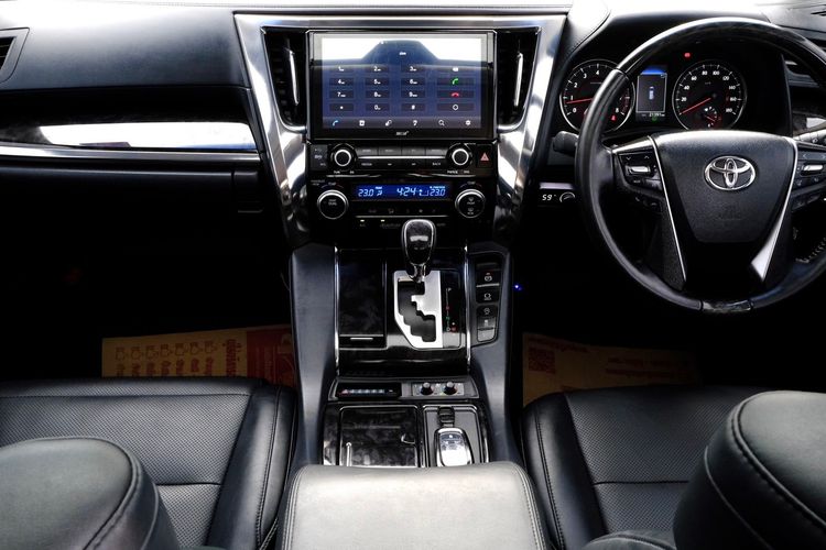Toyota Alphard 2022 3.5 V Van เบนซิน ไม่ติดแก๊ส เกียร์อัตโนมัติ ขาว รูปที่ 3