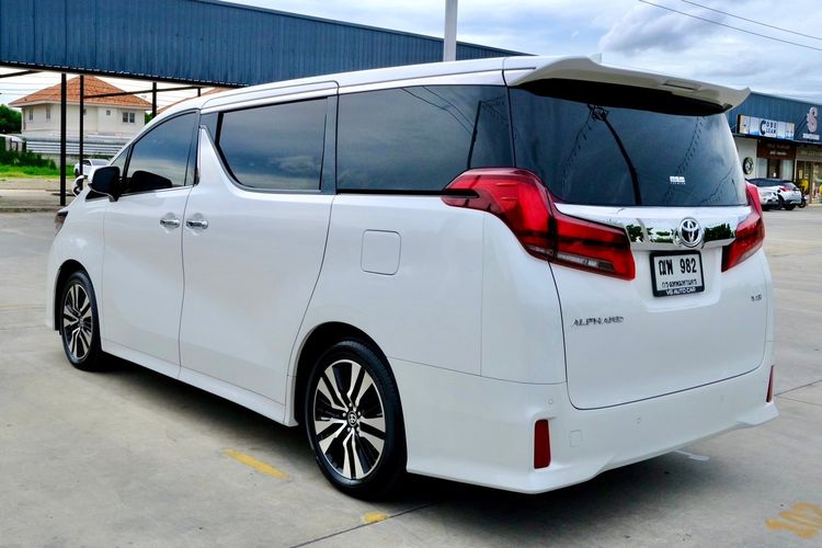 Toyota Alphard 2022 3.5 V Van เบนซิน ไม่ติดแก๊ส เกียร์อัตโนมัติ ขาว รูปที่ 2