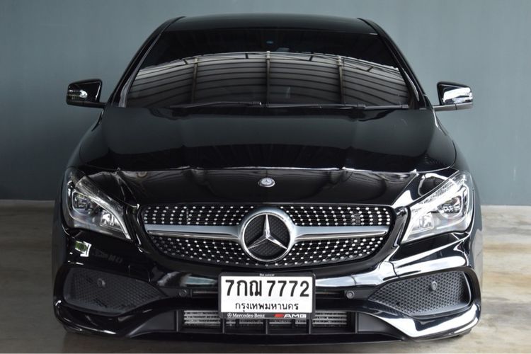 Mercedes-Benz CLA-Class 2017 CLA250 AMG Sedan เบนซิน ไม่ติดแก๊ส เกียร์อัตโนมัติ ดำ รูปที่ 3
