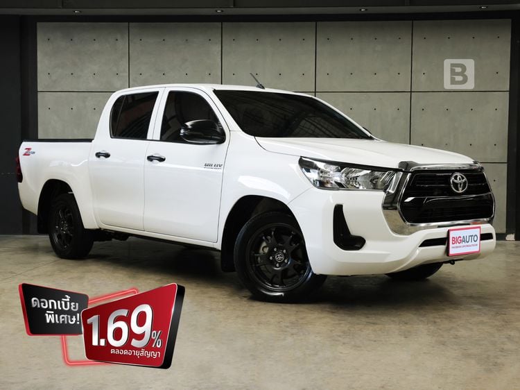 Toyota Hilux Revo 2023 2.4 Z Edition Entry Pickup ดีเซล ไม่ติดแก๊ส เกียร์ธรรมดา ขาว รูปที่ 1