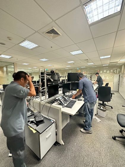 ผู้รับเหมาเดินสายแลน ช่างเดินสายแลน รับวางระบบแลน โทร0897728004ช่างศรารักษ์ รูปที่ 4