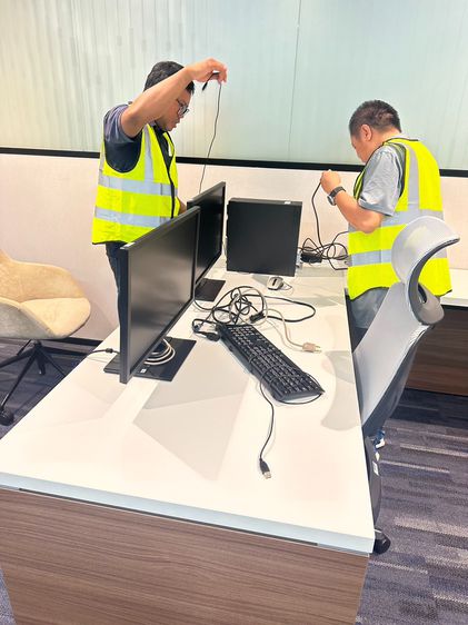 ผู้รับเหมาเดินสายแลน ช่างเดินสายแลน รับวางระบบแลน โทร0897728004ช่างศรารักษ์ รูปที่ 6