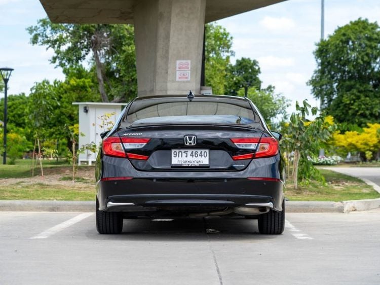 Honda Accord 2020 2.0 Hybrid Tech Sedan เบนซิน ไม่ติดแก๊ส เกียร์อัตโนมัติ ดำ รูปที่ 4