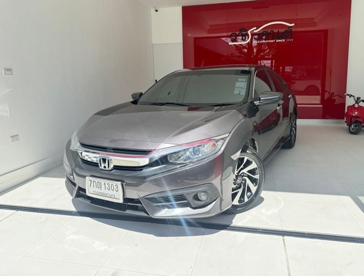 Honda Civic 2019 1.8 EL i-VTEC Sedan เบนซิน ไม่ติดแก๊ส เกียร์อัตโนมัติ เทา รูปที่ 1