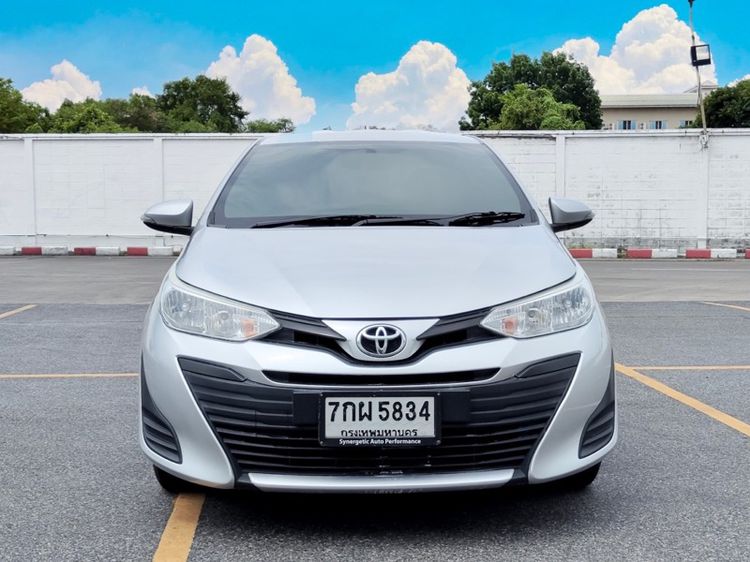 Toyota Yaris ATIV 2018 1.2 E Sedan ดีเซล ไม่ติดแก๊ส เกียร์อัตโนมัติ เทา รูปที่ 2