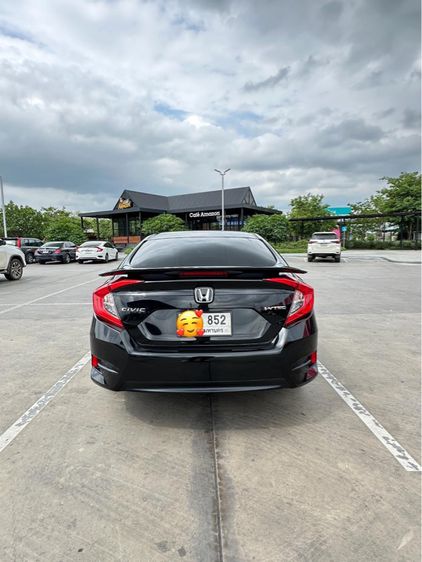 Honda Civic 2018 Sedan เบนซิน ไม่ติดแก๊ส เกียร์อัตโนมัติ ดำ