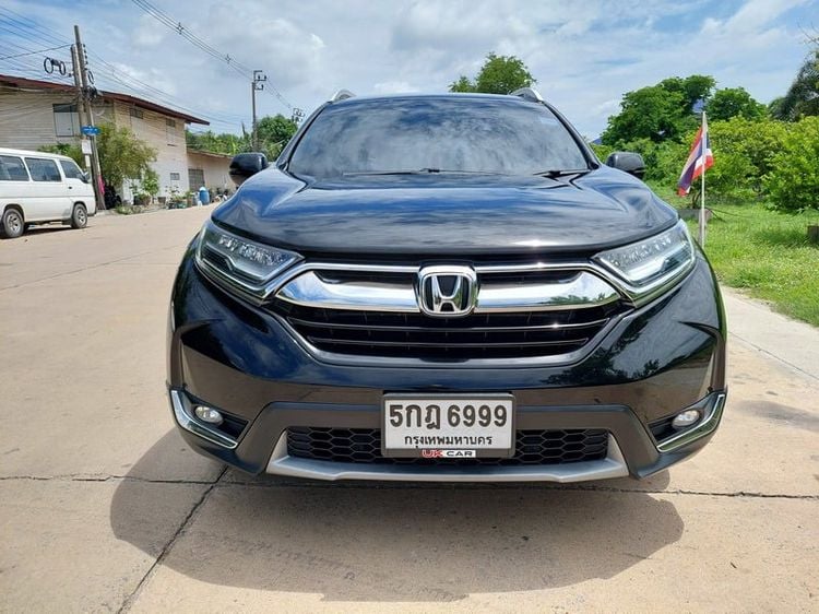 Honda CR-V 2018 2.4 EL 4WD Utility-car เบนซิน ไม่ติดแก๊ส เกียร์อัตโนมัติ ดำ รูปที่ 1