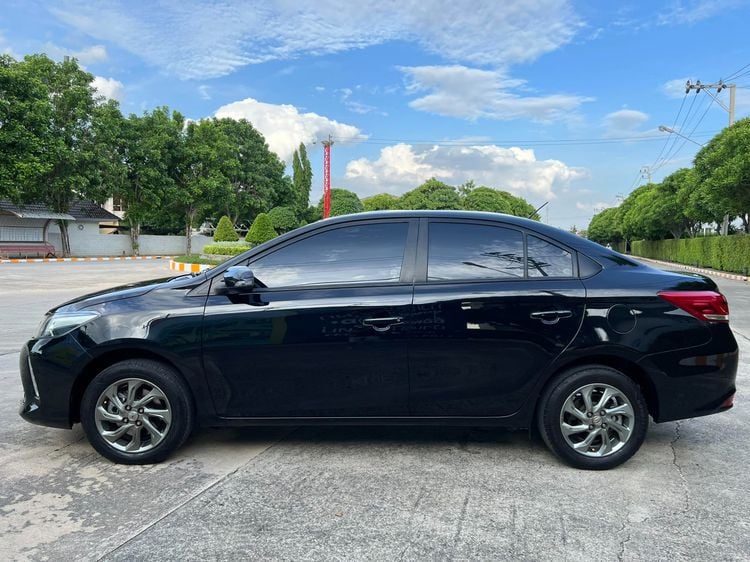 Toyota Vios 2019 1.5 Mid Sedan เบนซิน ไม่ติดแก๊ส เกียร์อัตโนมัติ ดำ รูปที่ 3